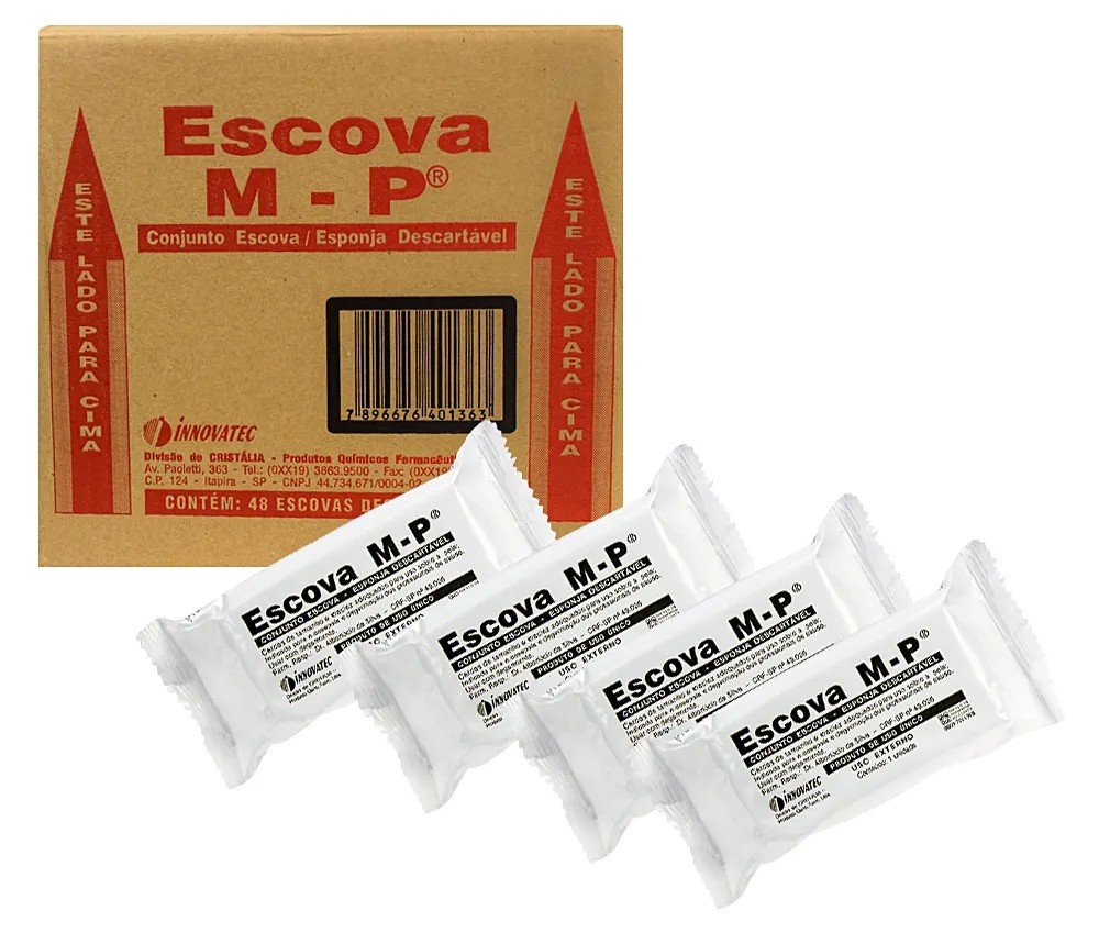 Escova Para Assepsia das Mãos Estéril 