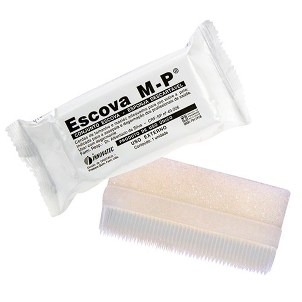 Escova Para Assepsia das Mãos Estéril 