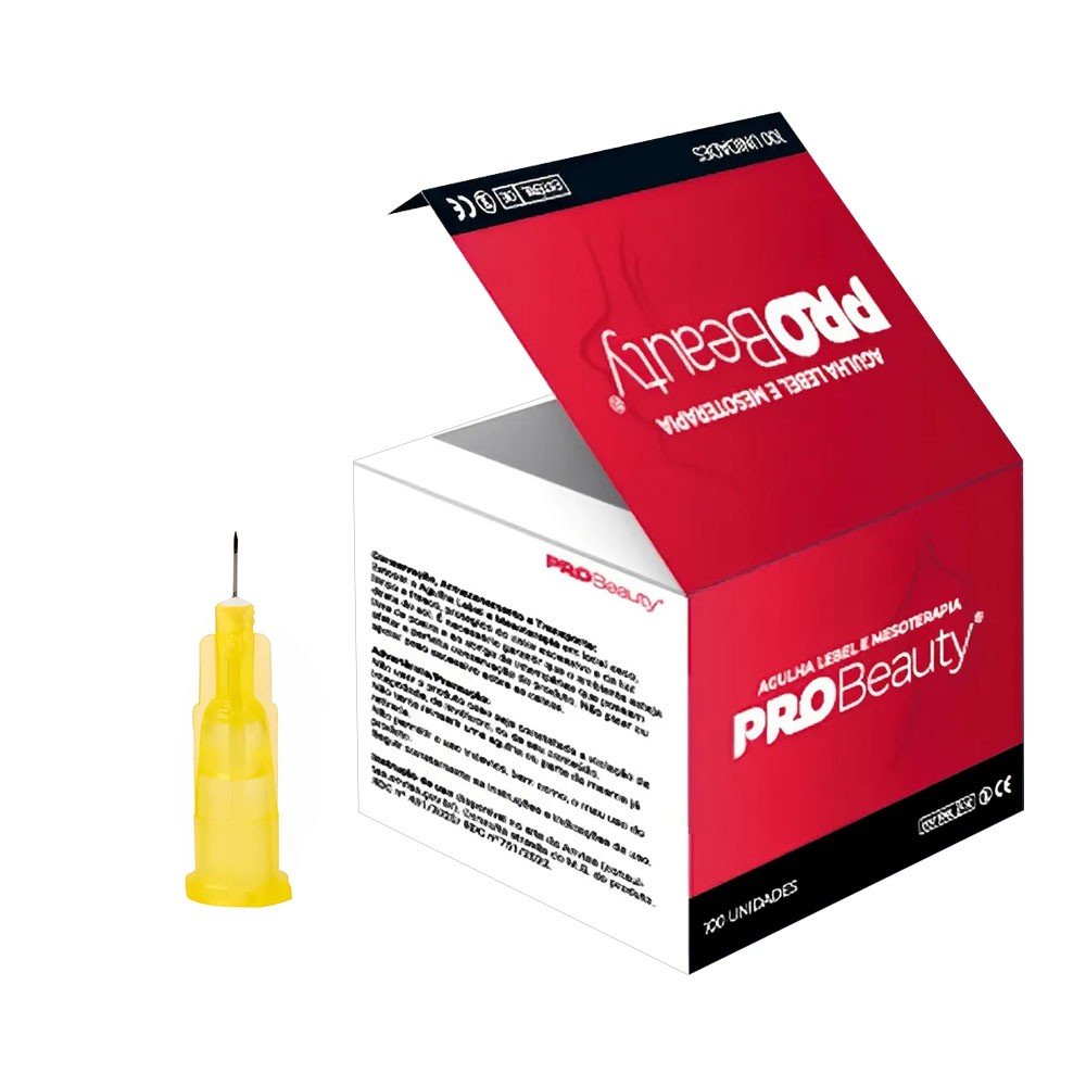 Agulha Lebel Mesoterapia 30G 4x0,30 mm com 100 - Pro Beauty