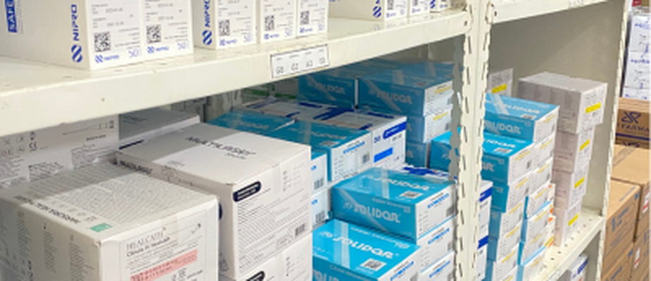 Boas práticas de armazenamento de produtos hospitalares adotadas pela Althis